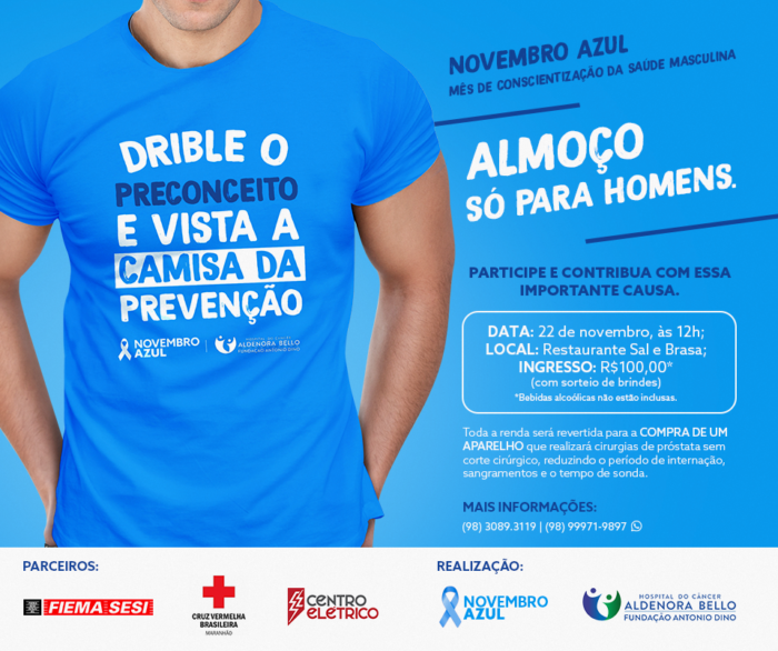 Leia mais sobre o artigo Campanha Novembro Azul 2017 do Hospital do Câncer Aldenora Bello