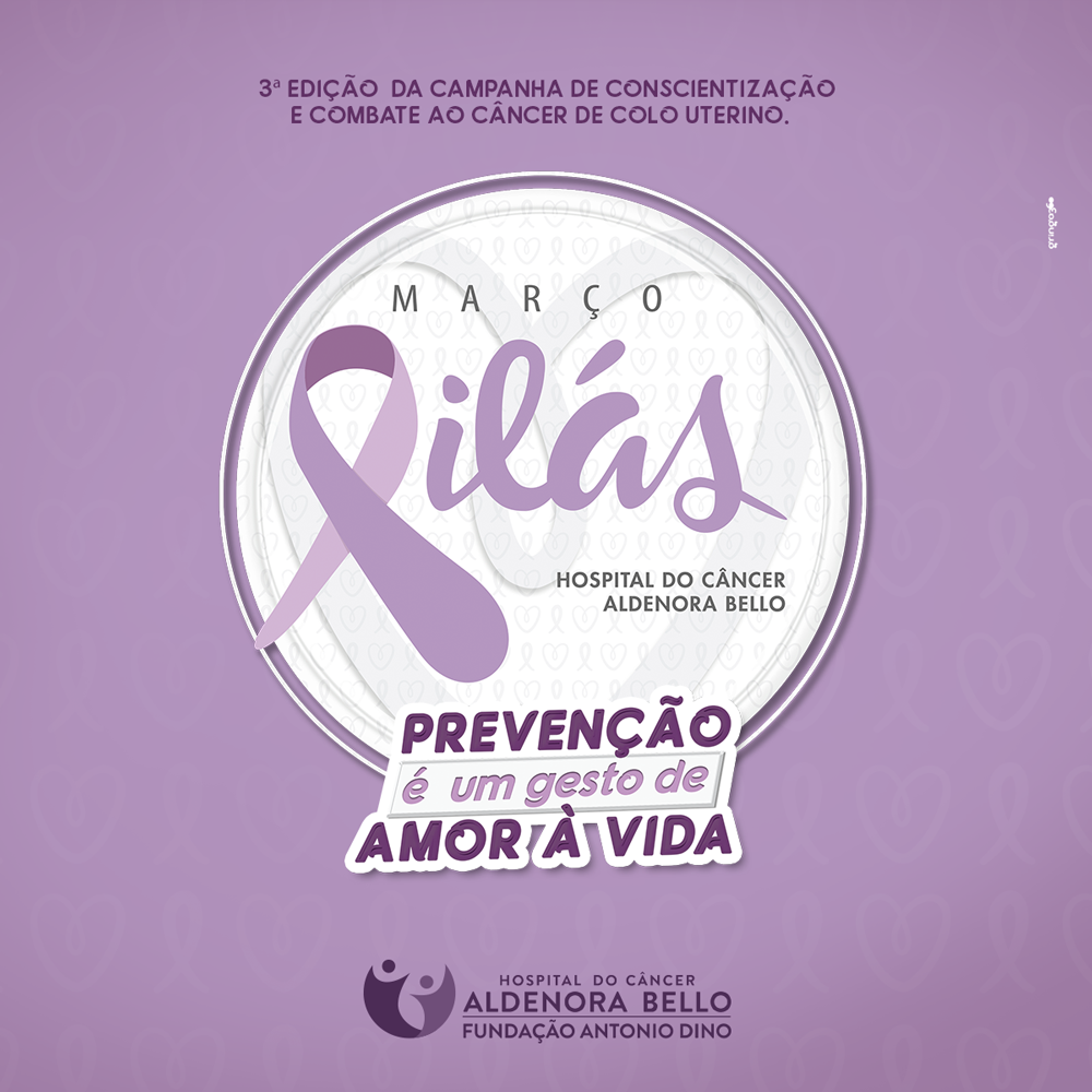 Leia mais sobre o artigo Hospital Aldenora Bello faz lançamento da 3ª edição da Campanha Março Lilás